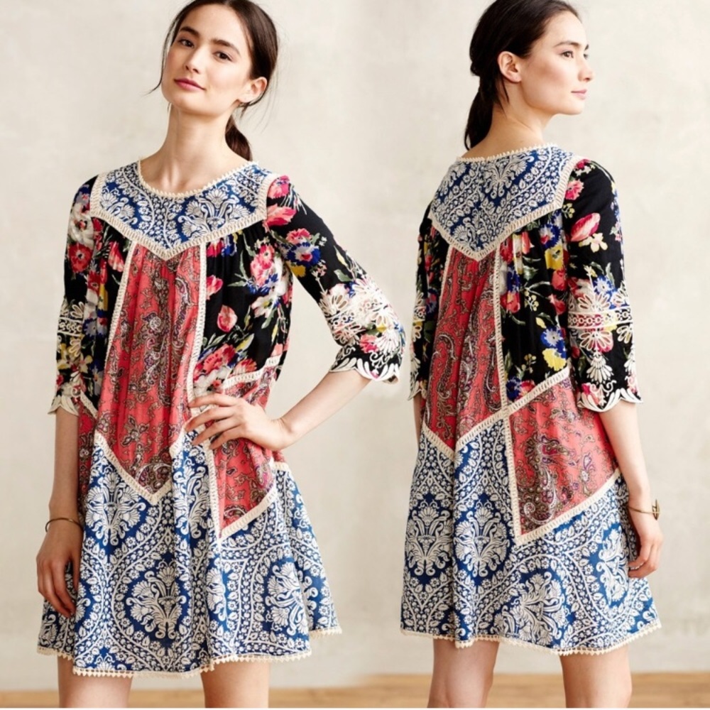 Anthropologie Inez Swing Dress